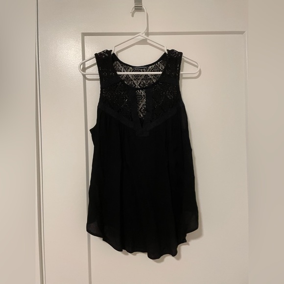 Black American Eagle Tank top Lace - Picture 1 of 5